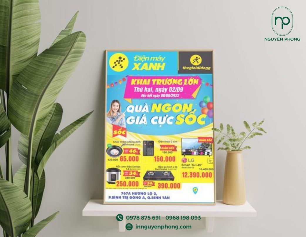 In Tờ Rơi Điện Máy Ấn Tượng – Cách Nhanh Nhất Để “Lên Sóng”